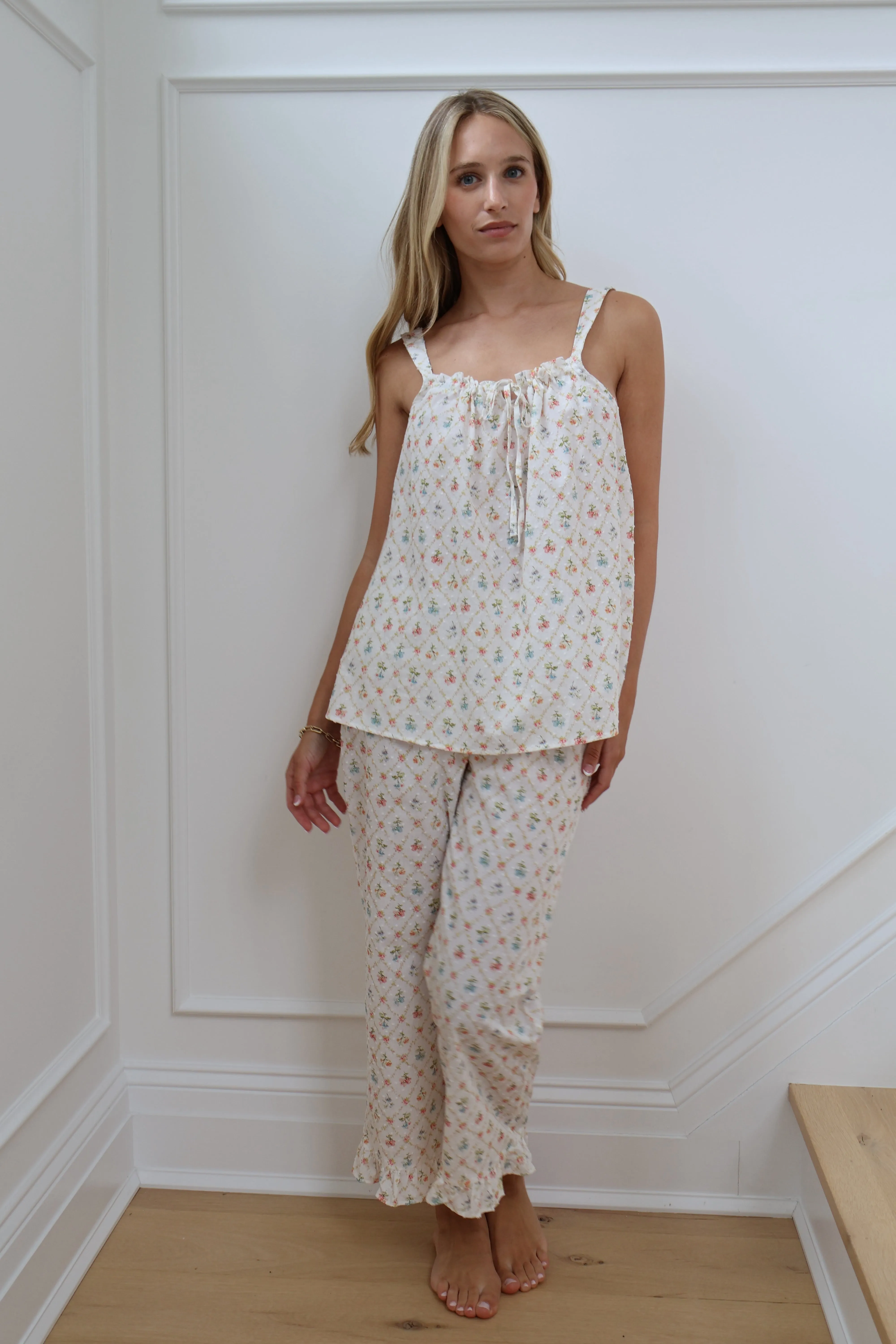 Swiss Dot Montauk in Ditsy Floral sold by waverles product image thumbnail 4