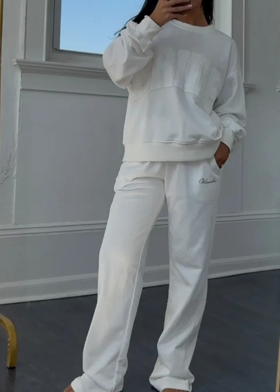 Terry Lounger Pant in Dove sold by waverles