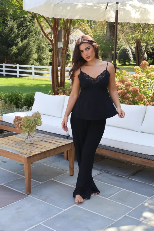 Bella Bamboo Set in Noir sold by waverles