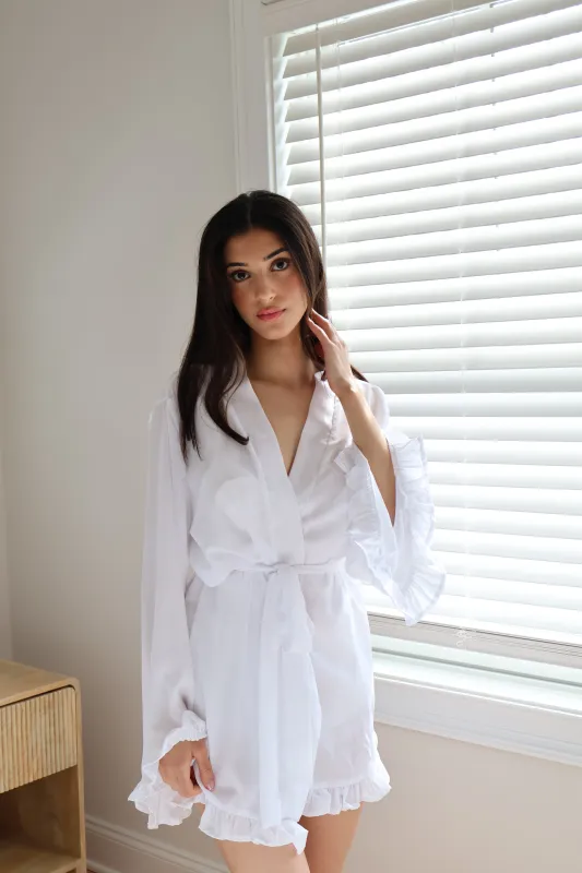 Chiffon Bride Robe made by waverles