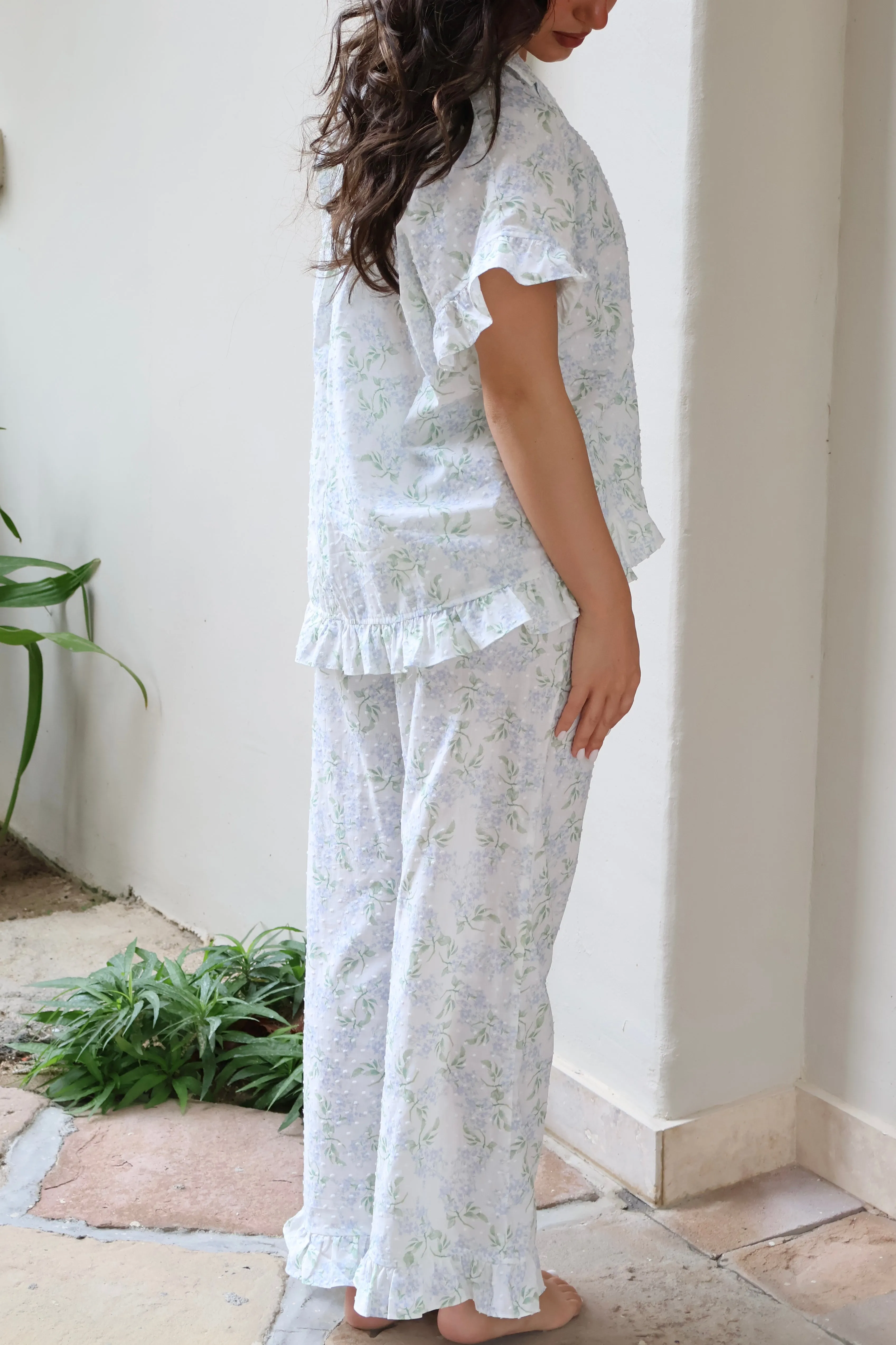 Swiss Dot Nantucket in Hydrangea sold by waverles product image thumbnail 3