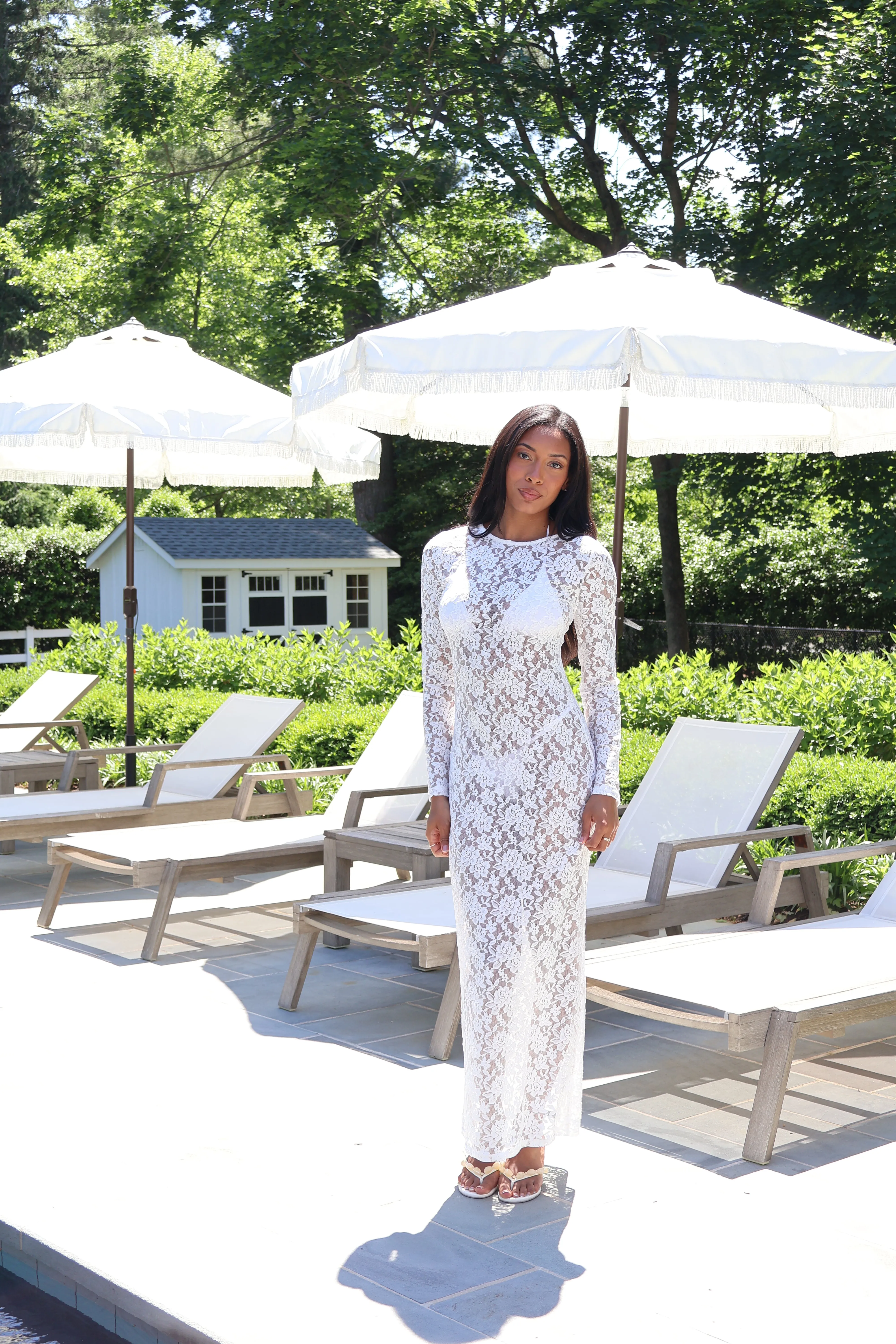 Lace Maxi sold by waverles product image thumbnail 4
