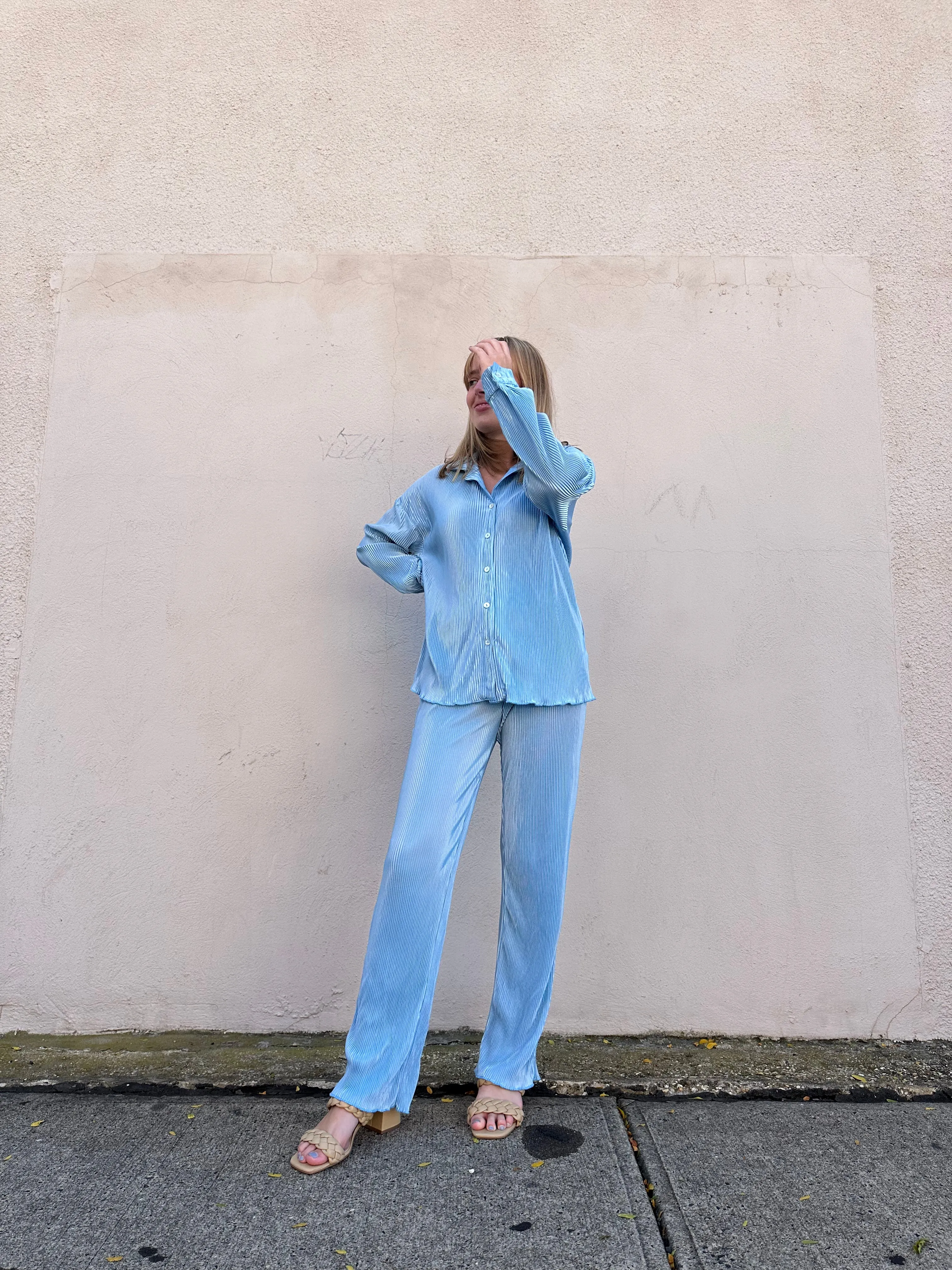 Pleats Please Set in Sky sold by waverles product image thumbnail 4