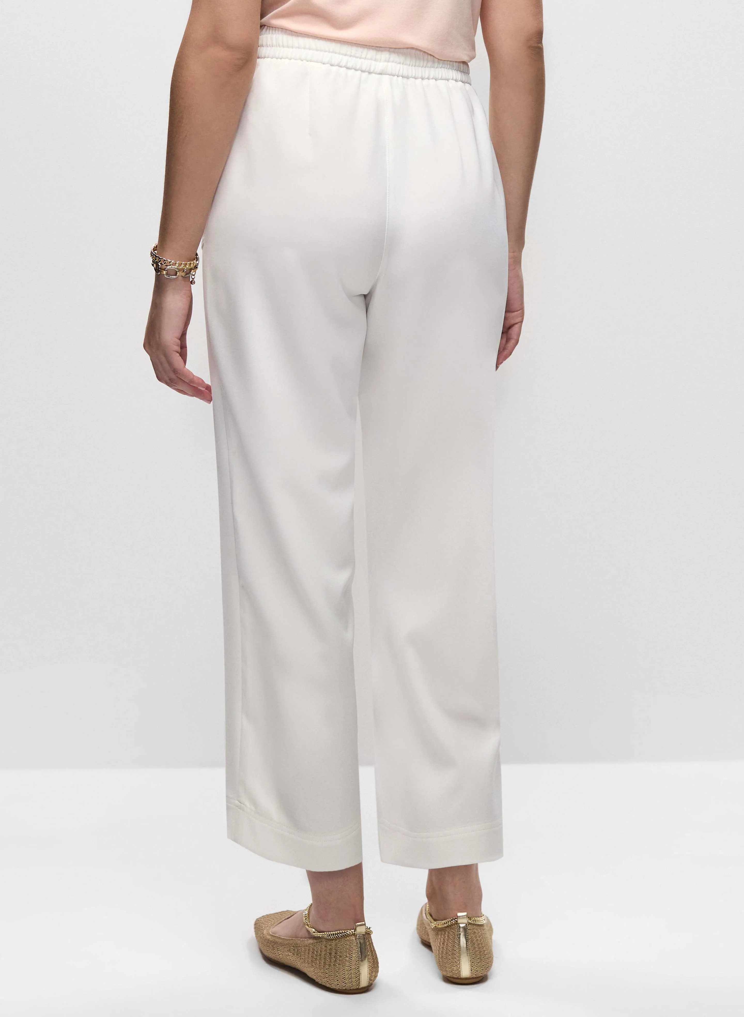 Drawstring Waist Pull-On Capris sold by Melanie Lyne product image thumbnail 2