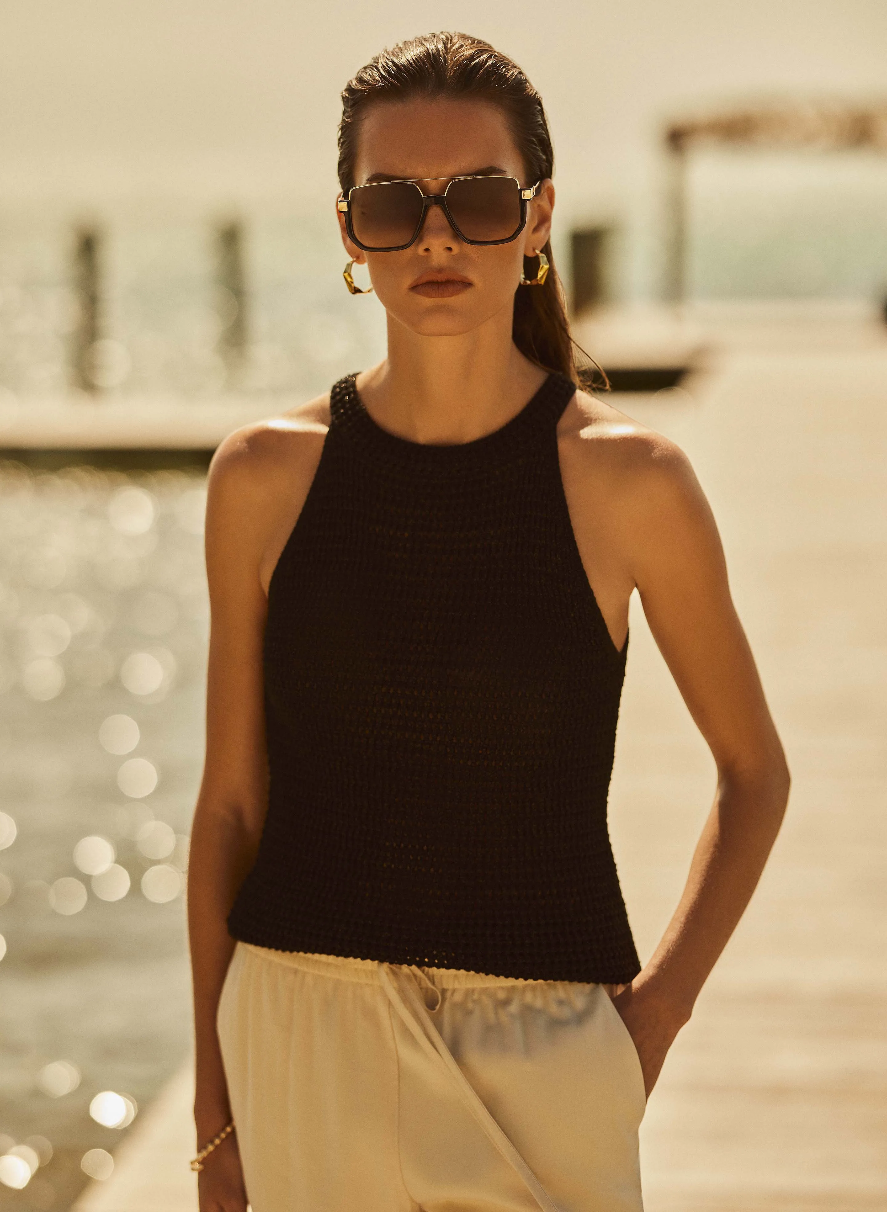 Crochet Tank Top sold by Melanie Lyne product image thumbnail 3