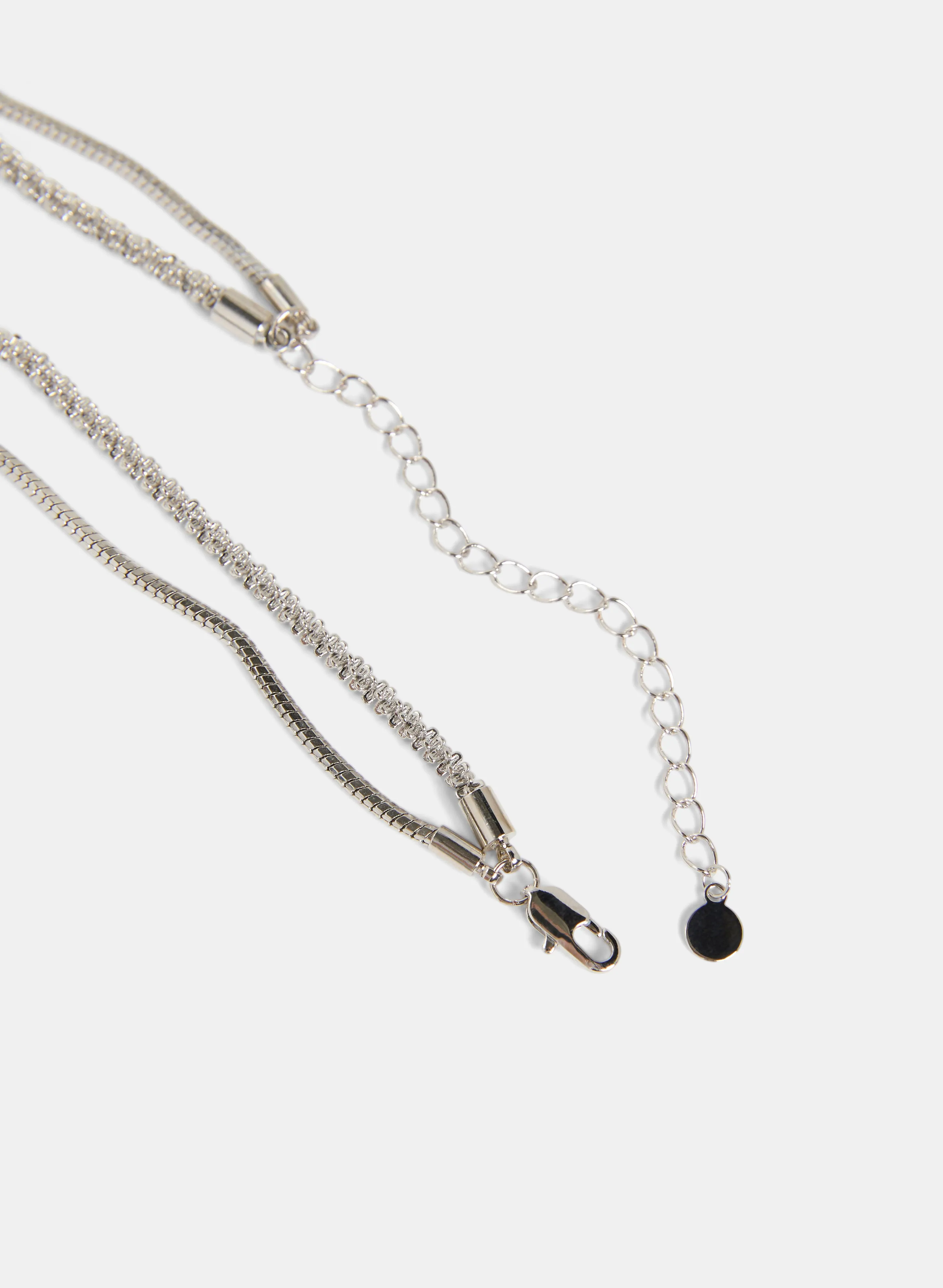 Double Chain Bead Necklace sold by Melanie Lyne product image thumbnail 3