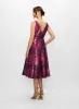 Abstract Floral Jacquard Dress sold by Melanie Lyne