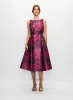 Abstract Floral Jacquard Dress sold by Melanie Lyne