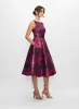Abstract Floral Jacquard Dress sold by Melanie Lyne