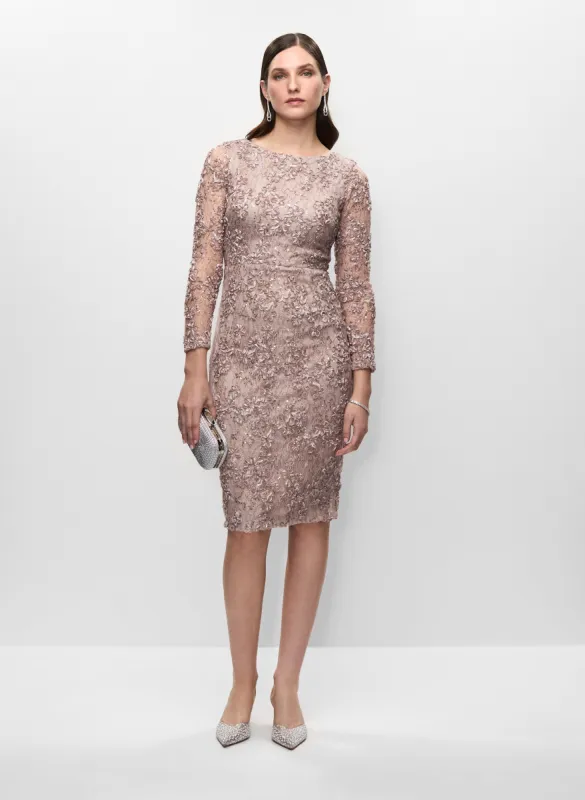 Floral Soutache Dress & String Clutch sold by Melanie Lyne