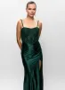 Embroidered Satin Gown sold by Melanie Lyne