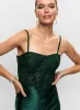 Embroidered Satin Gown sold by Melanie Lyne