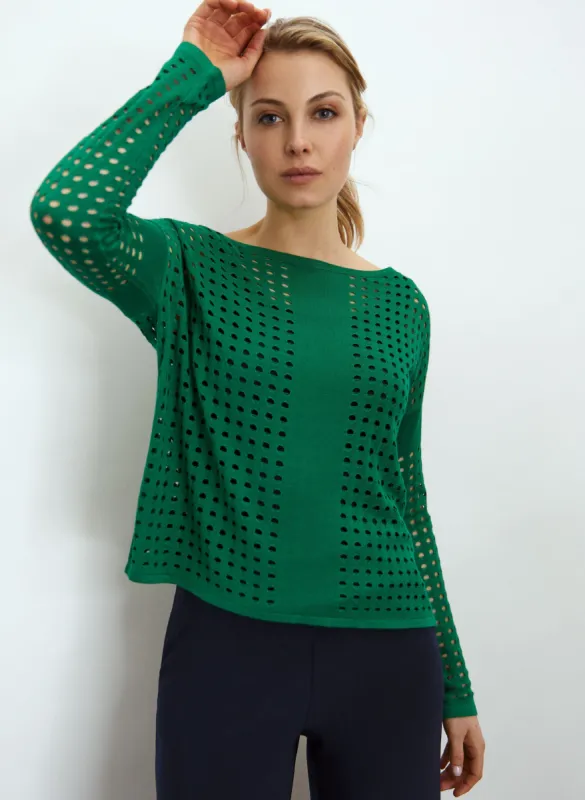 Open Stitch Pullover Sweater sold by Melanie Lyne