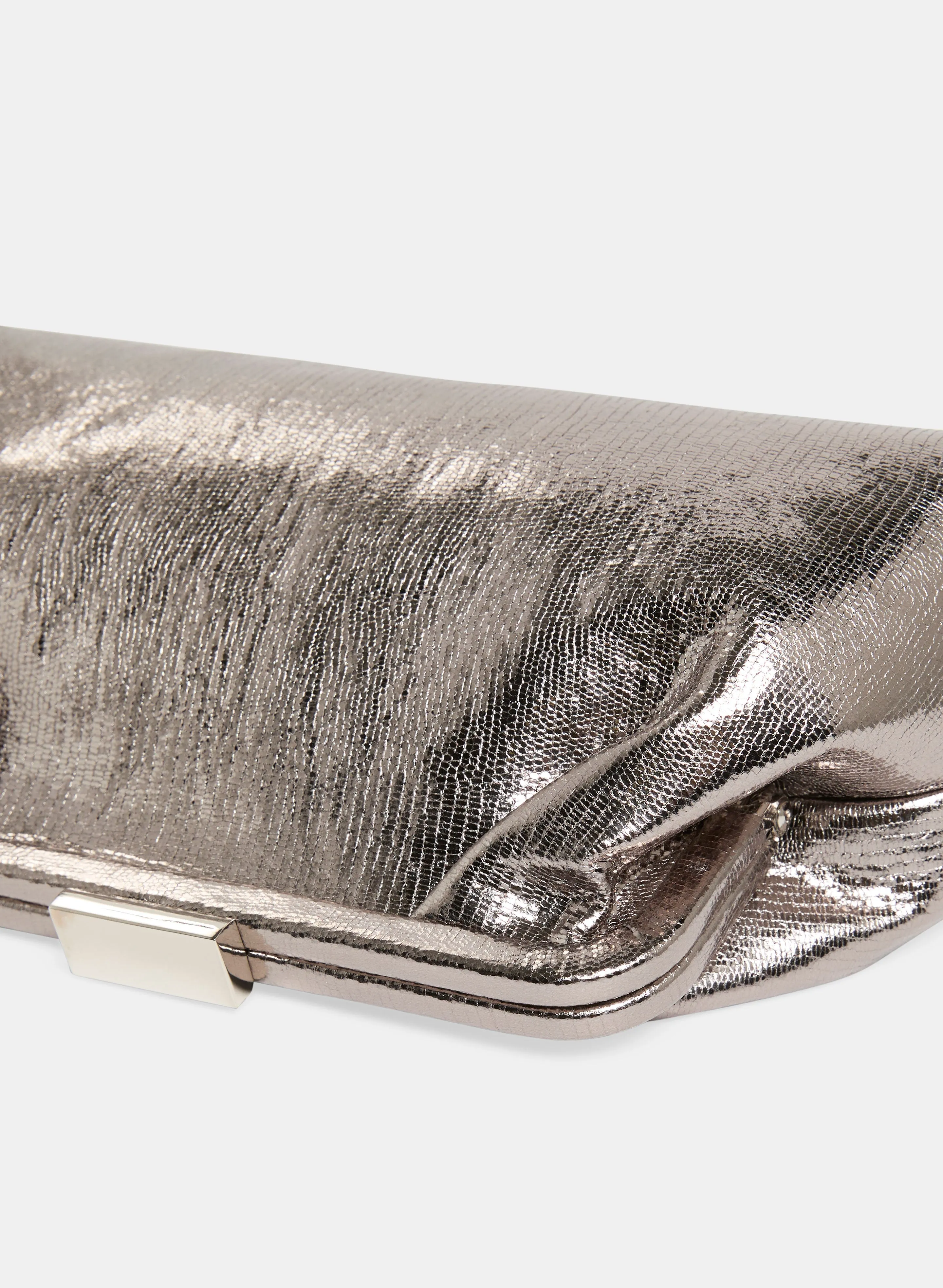 Kiss-Lock Metallic Clutch sold by Melanie Lyne product image thumbnail 2