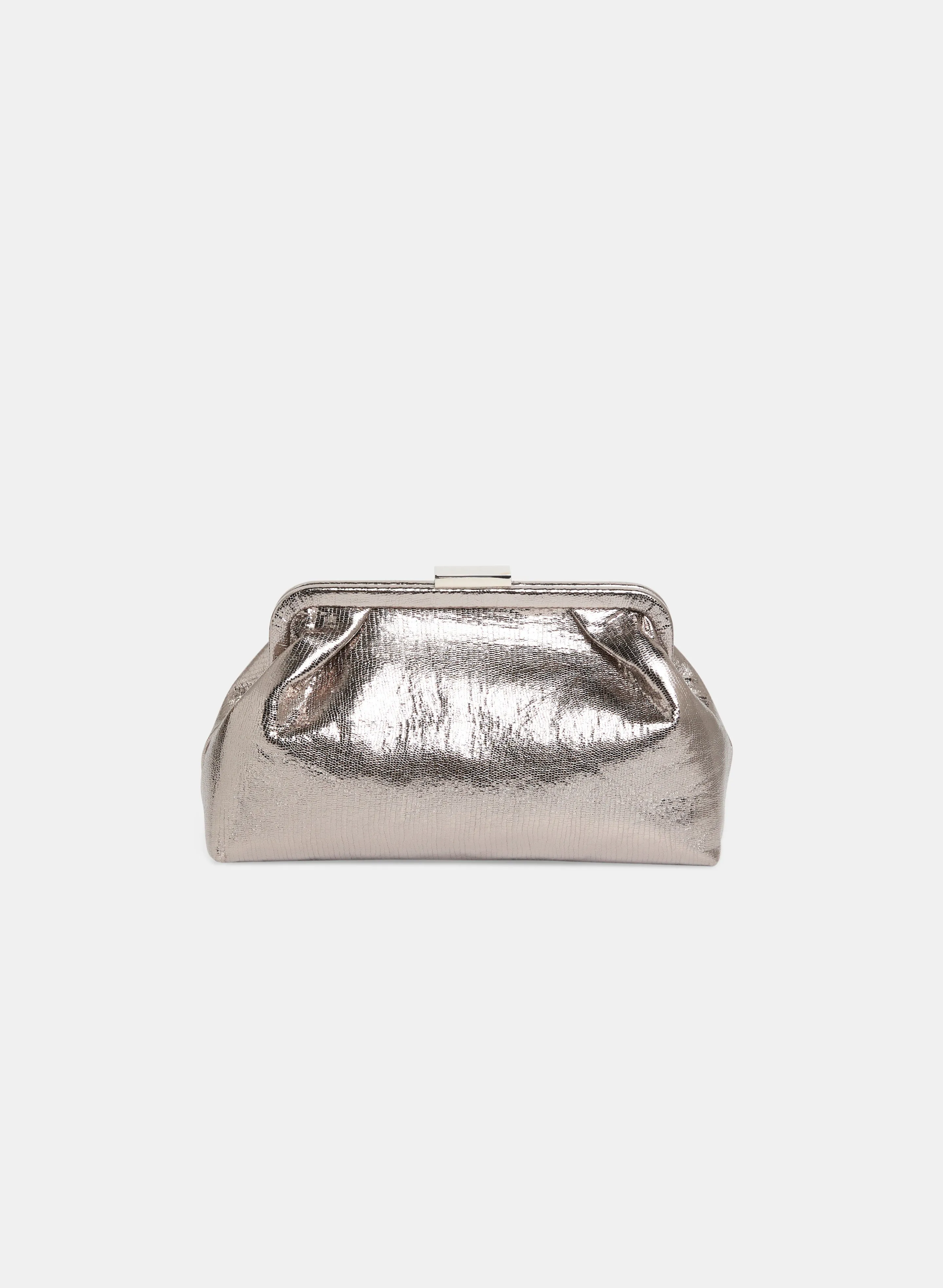 Kiss-Lock Metallic Clutch sold by Melanie Lyne product image thumbnail 4