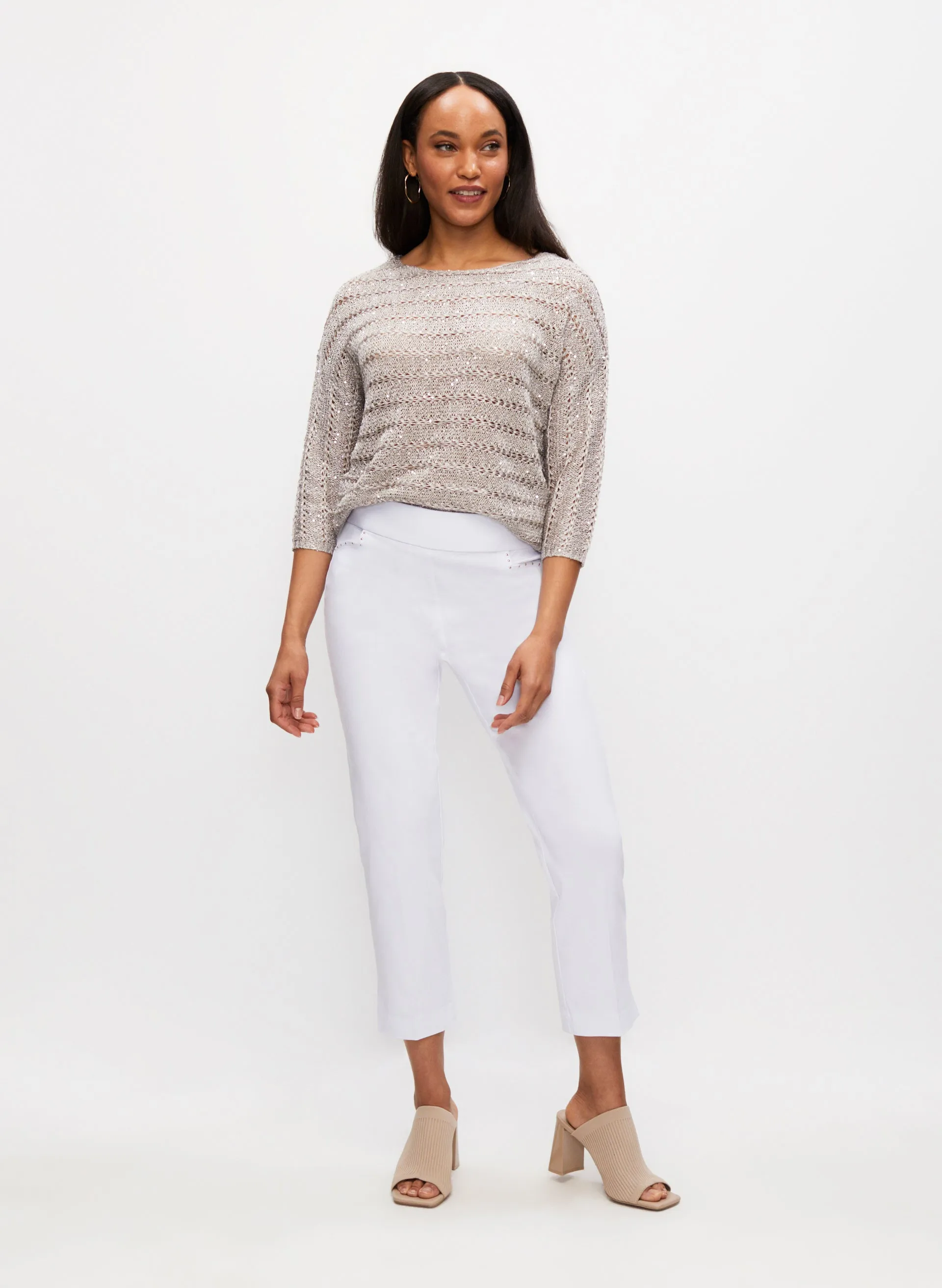 Joseph Ribkoff - Sequin Detail Sweater sold by Melanie Lyne product image thumbnail 5