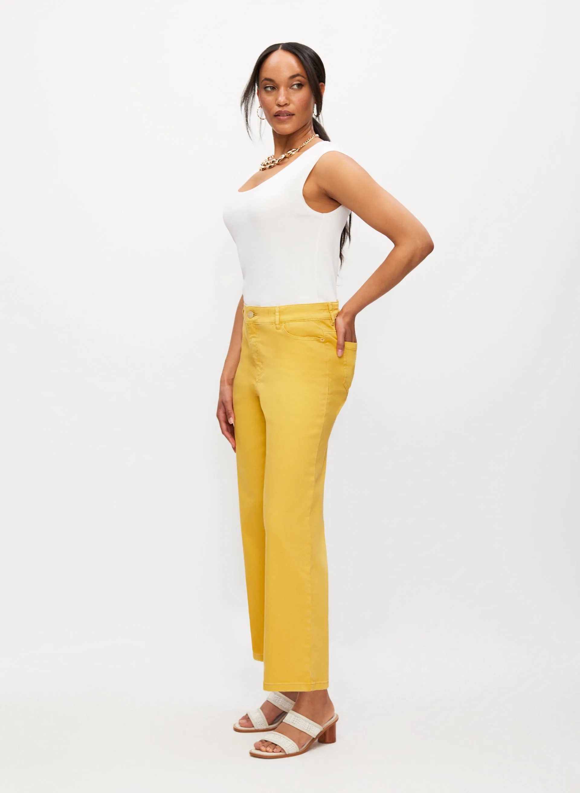 Straight Leg Culotte Jeans sold by Melanie Lyne product image thumbnail 5