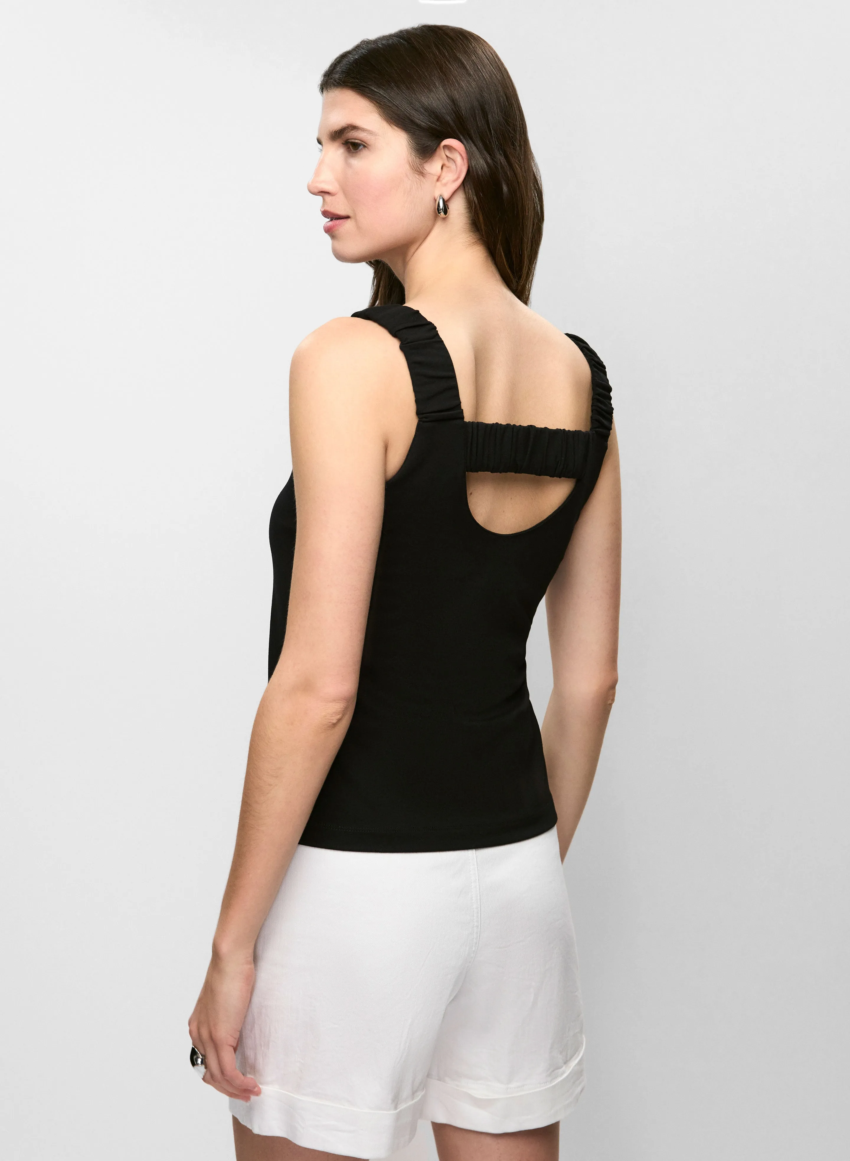 Ruched Strap Top sold by Melanie Lyne product image thumbnail 4