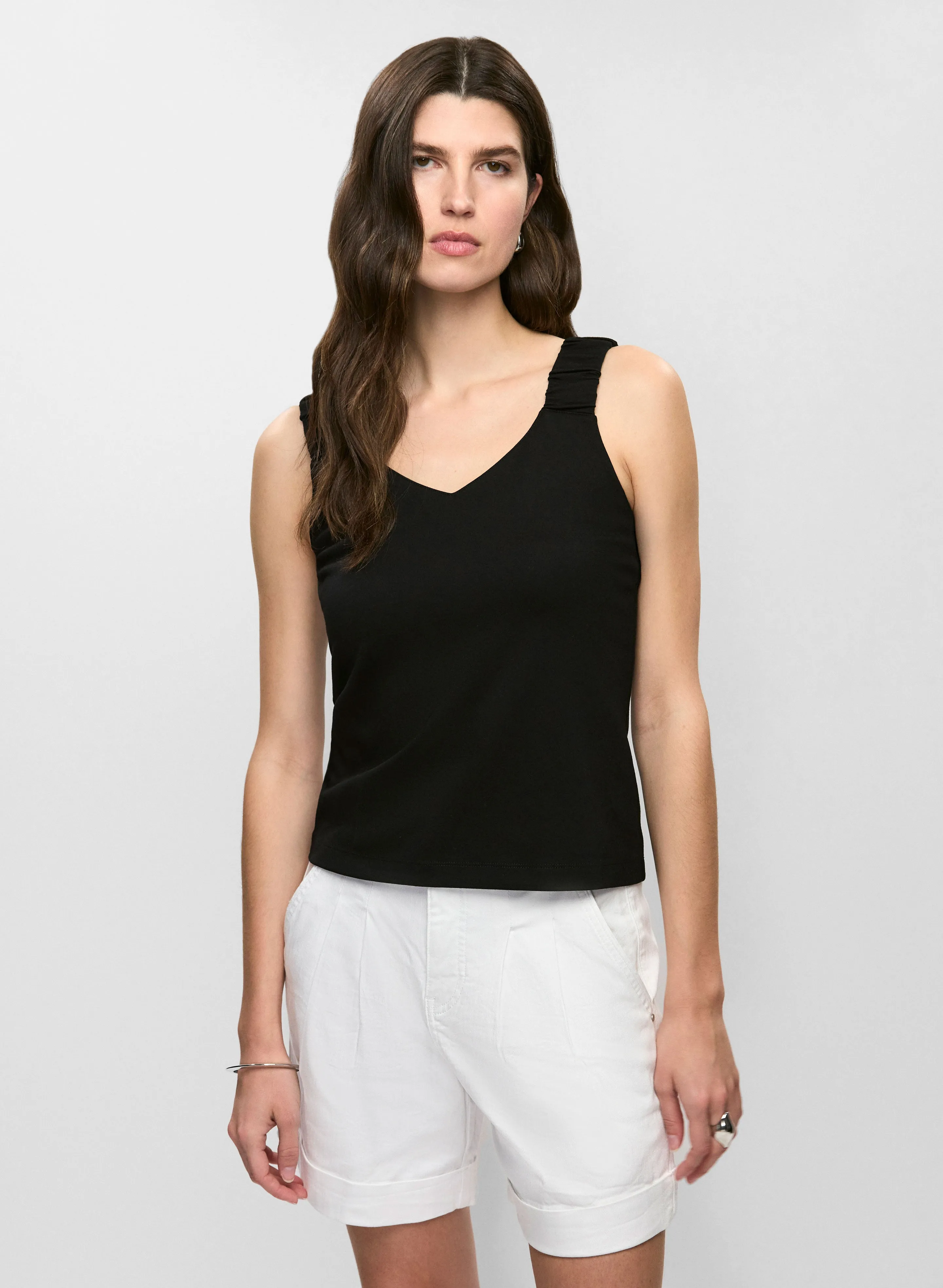 Ruched Strap Top sold by Melanie Lyne product image thumbnail 5