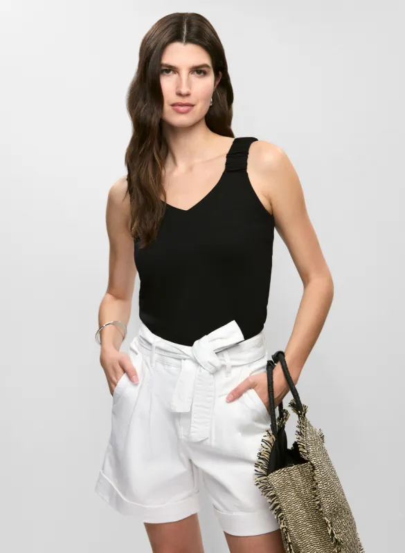Ruched Strap Top sold by Melanie Lyne