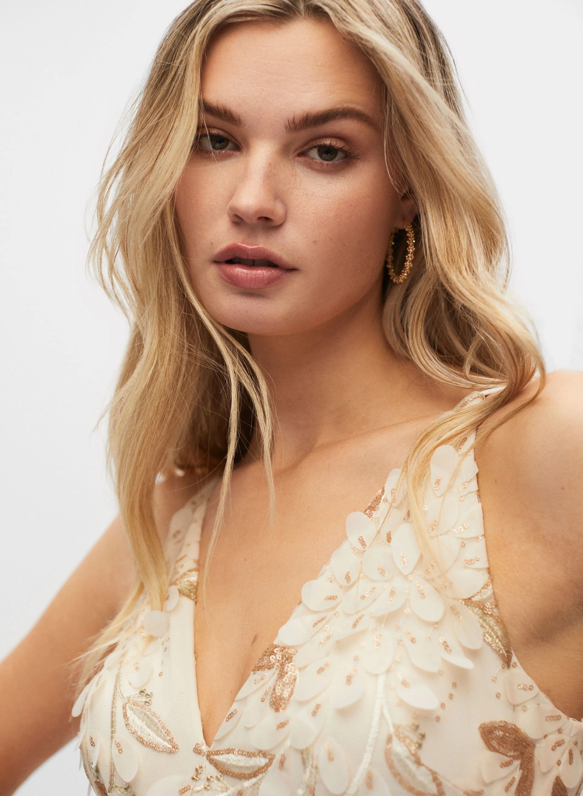 BA Nites - Floral Detail Gown sold by Melanie Lyne product image thumbnail 4