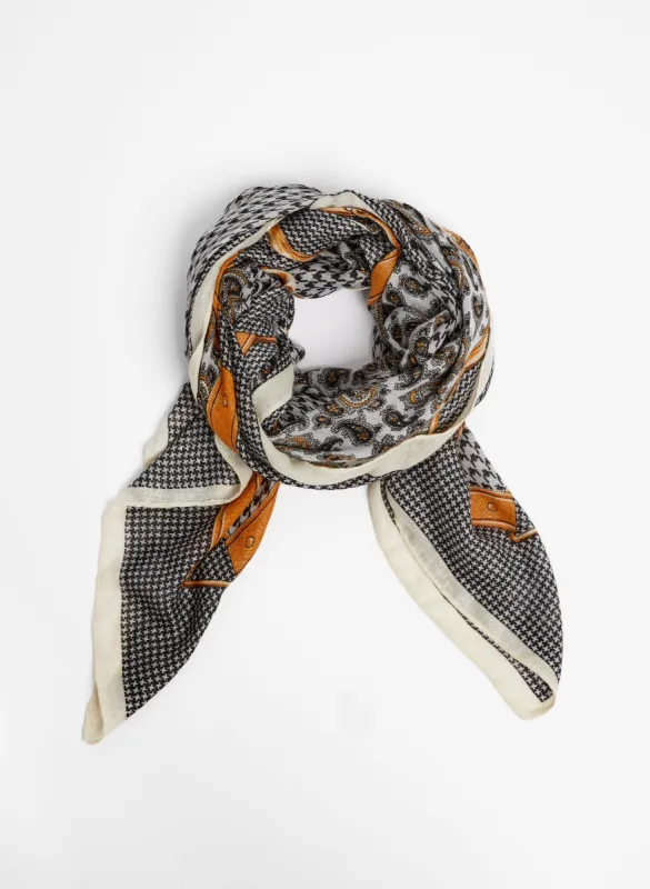 Mixed Media Motif Lightweight Scarf sold by Melanie Lyne