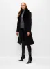 Faux Fur Stretch Wool Blend Coat sold by Melanie Lyne