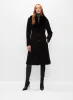 Faux Fur Stretch Wool Blend Coat sold by Melanie Lyne