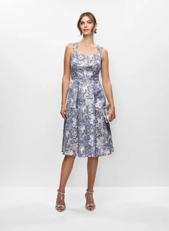 Short Abstract Pattern Evening Dress sold by Melanie Lyne