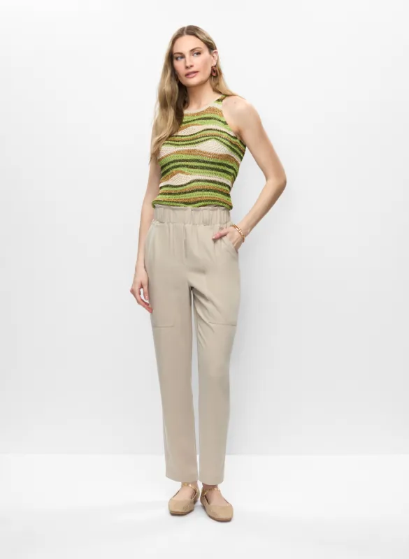 Knitted Cami & Ruffle Waist Pants sold by Melanie Lyne