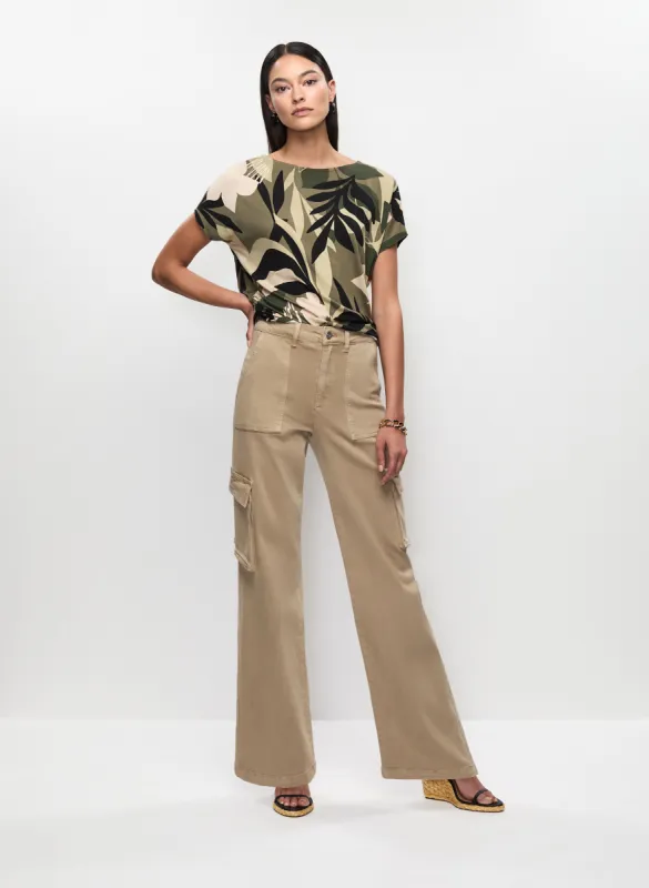 Tropical T-Shirt & Wide Leg Cargo Pants sold by Melanie Lyne
