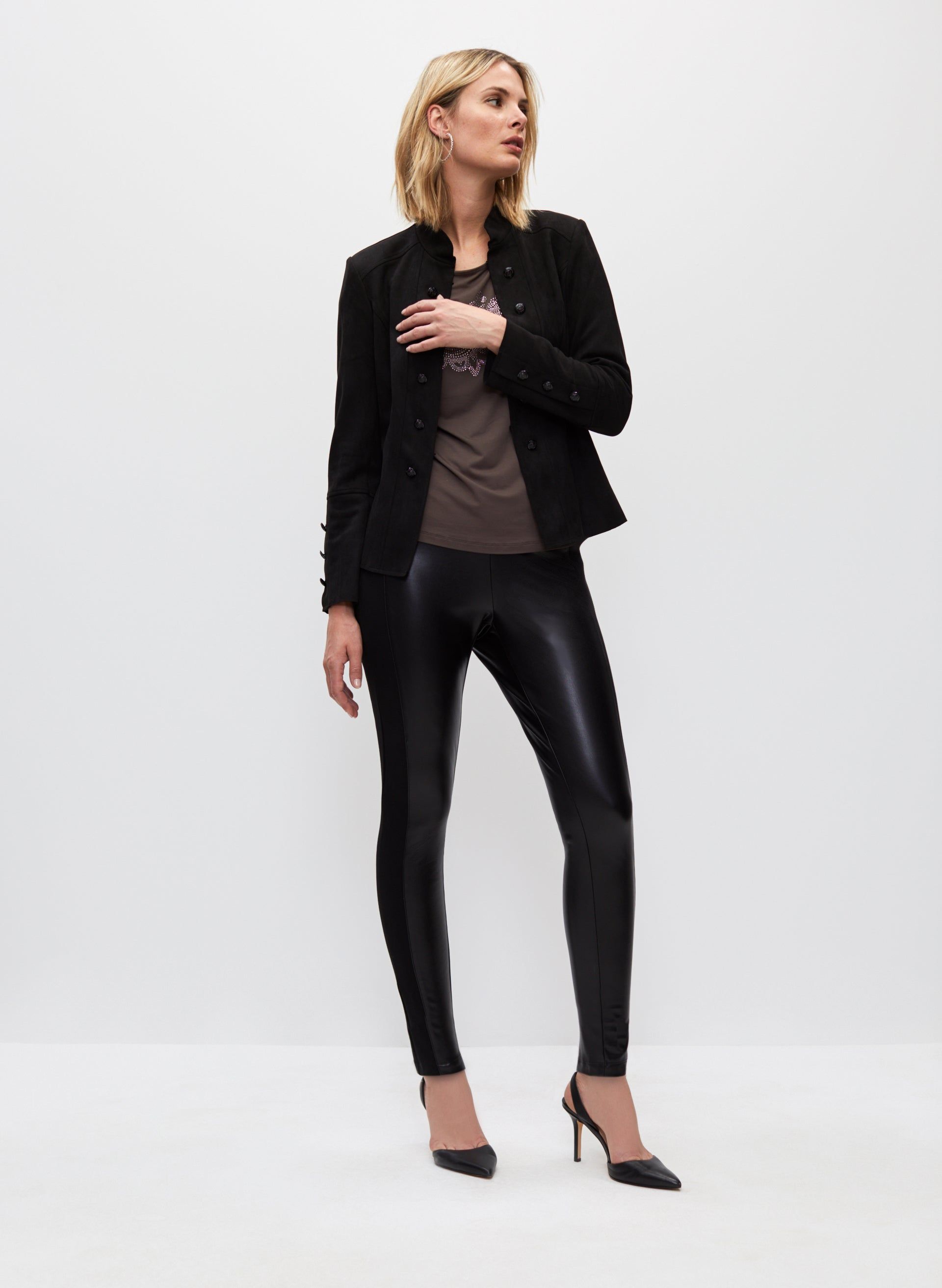 Structured Button Detail Jacket sold by Melanie Lyne