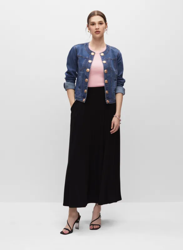 Essential Pull-On Maxi Skirt sold by Melanie Lyne