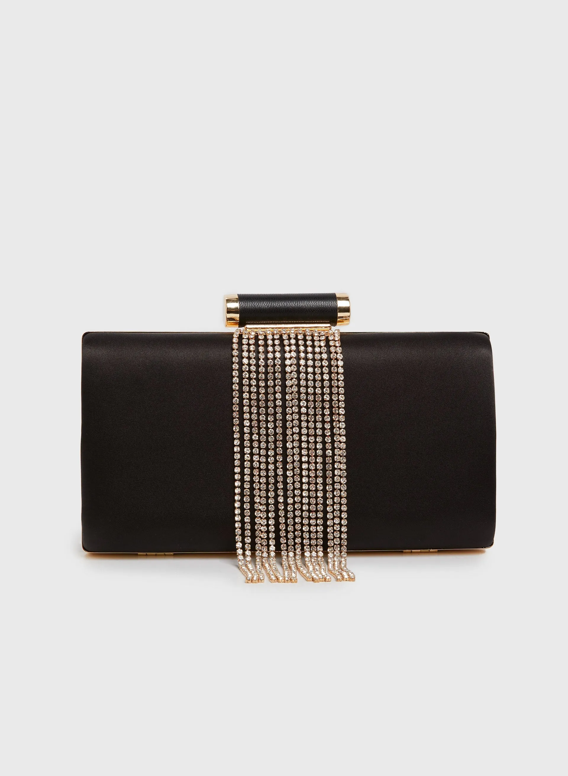 Crystal Detail Box Clutch sold by Melanie Lyne product image thumbnail 3