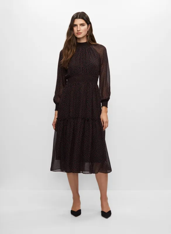 Ruched Polka Dot Dress sold by Melanie Lyne