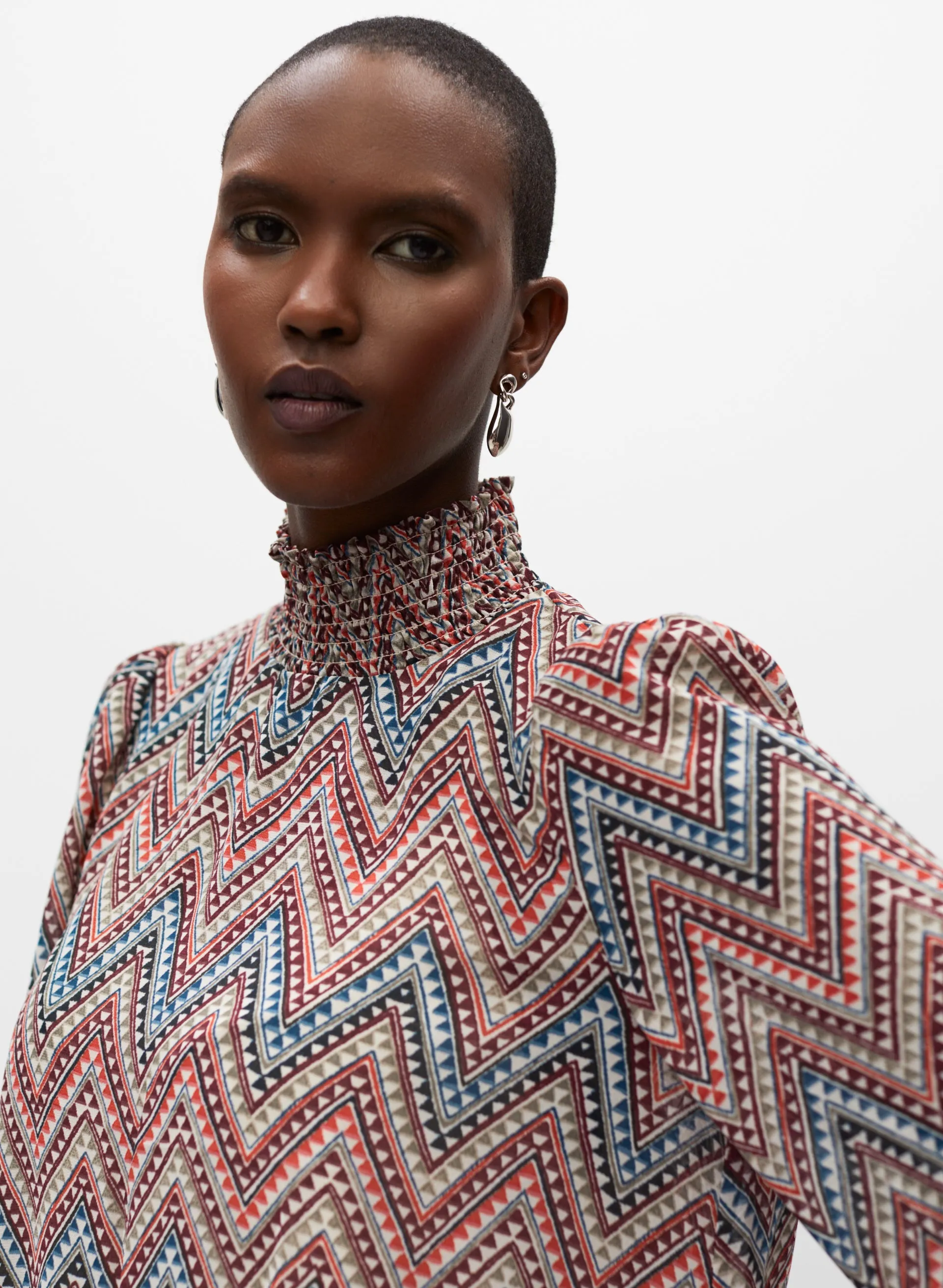 Geometric Print Blouse sold by Melanie Lyne product image thumbnail 2