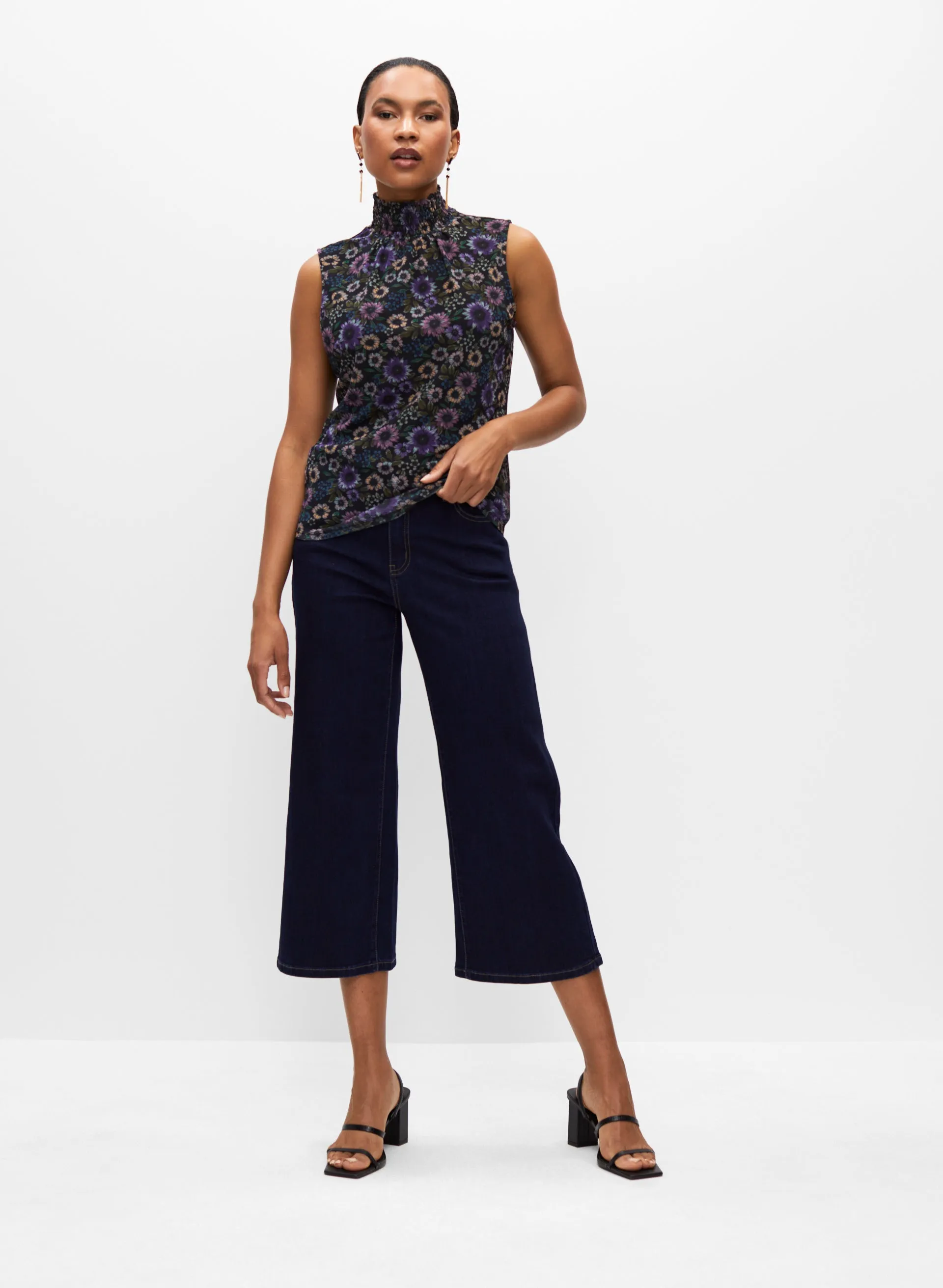 Floral Print Sleeveless Top sold by Melanie Lyne