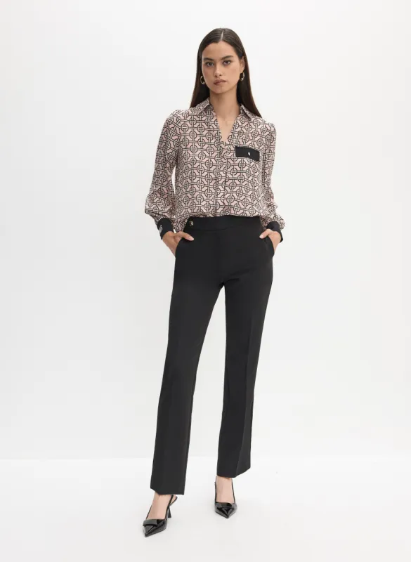 Geometric Print Blouse & Straight Leg Pants sold by Melanie Lyne