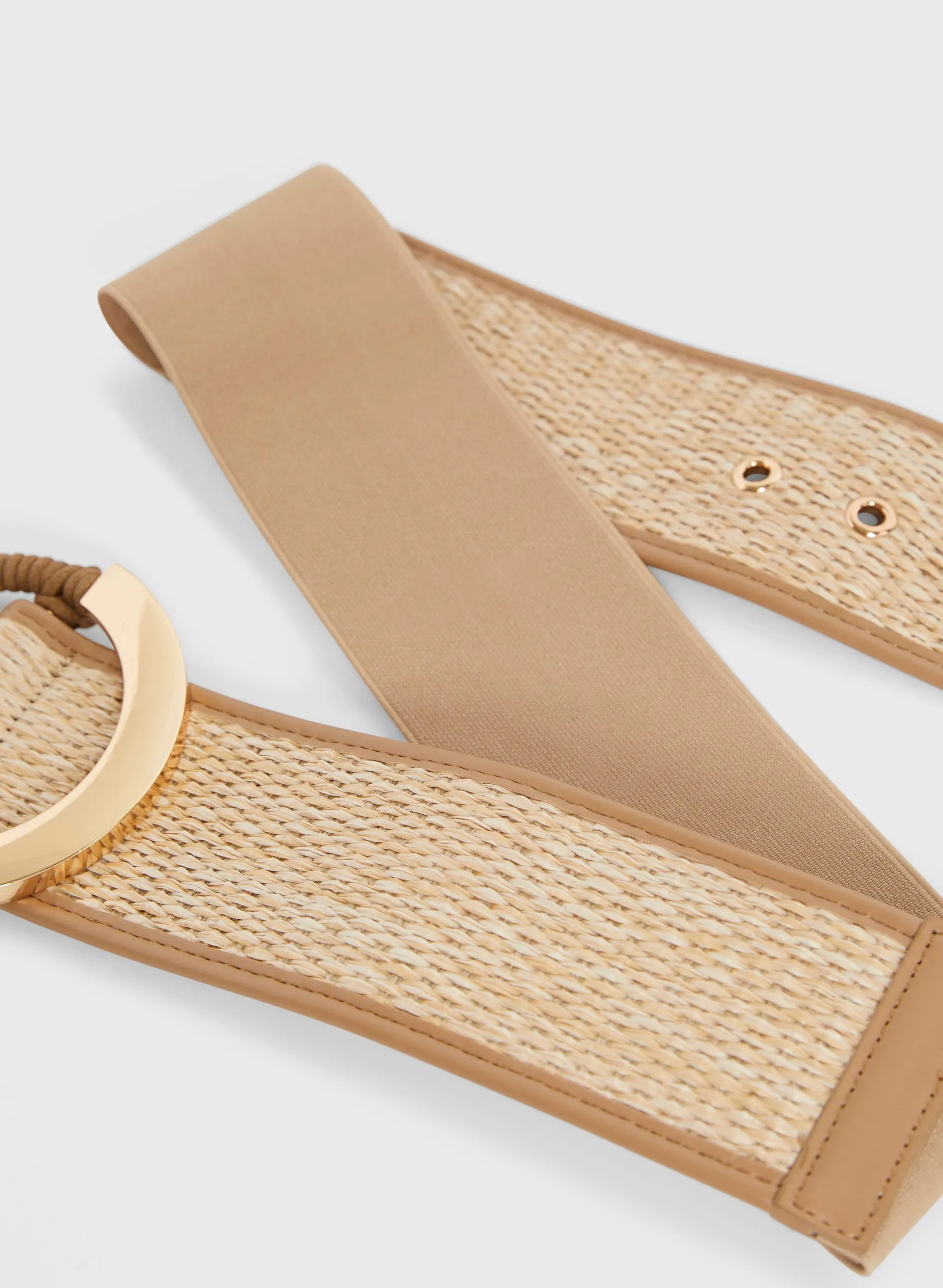 Gold Metallic Detail Belt sold by Melanie Lyne product image thumbnail 2