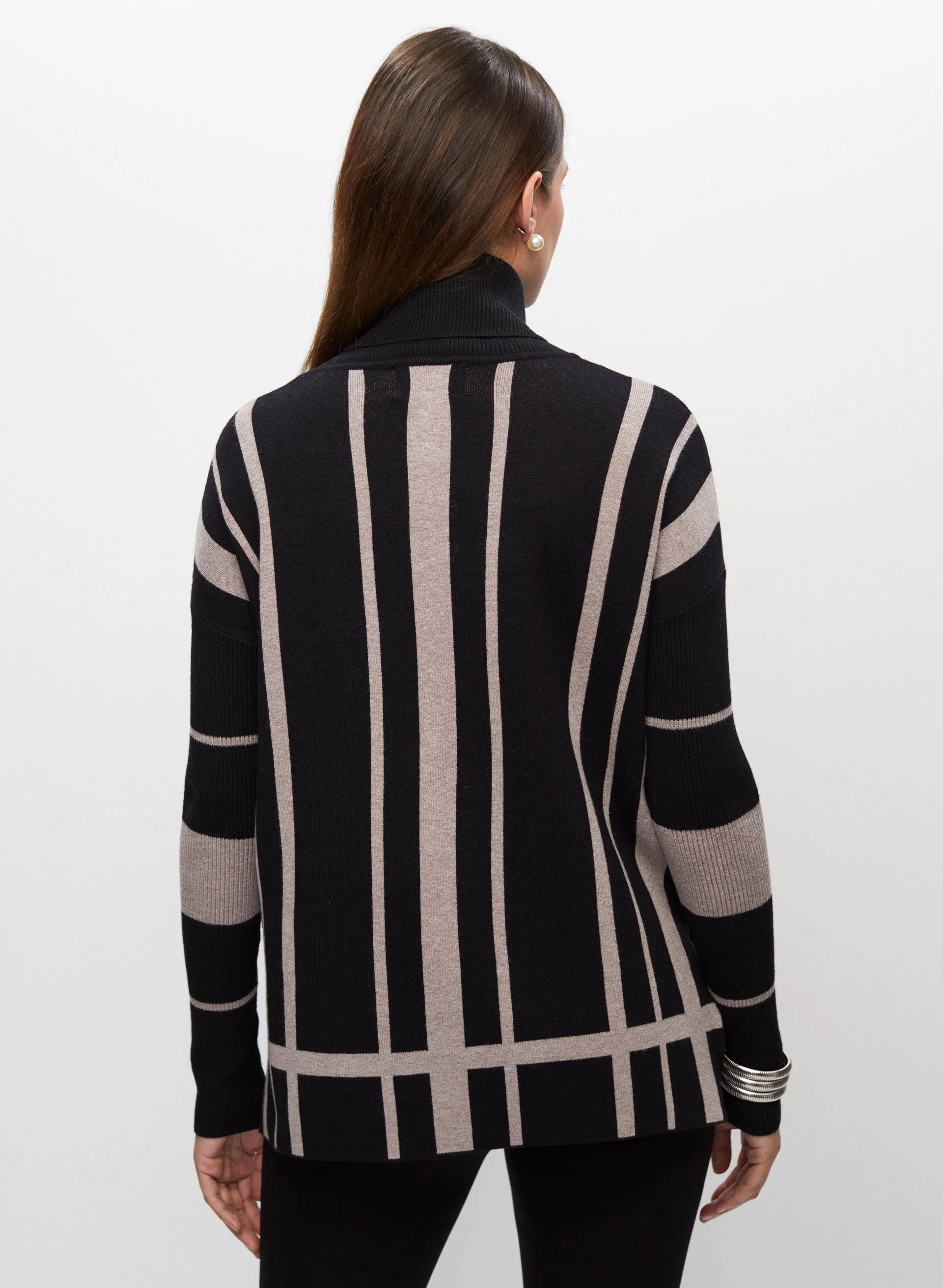 Frank Lyman - Striped Motif Sweater sold by Melanie Lyne product image thumbnail 4