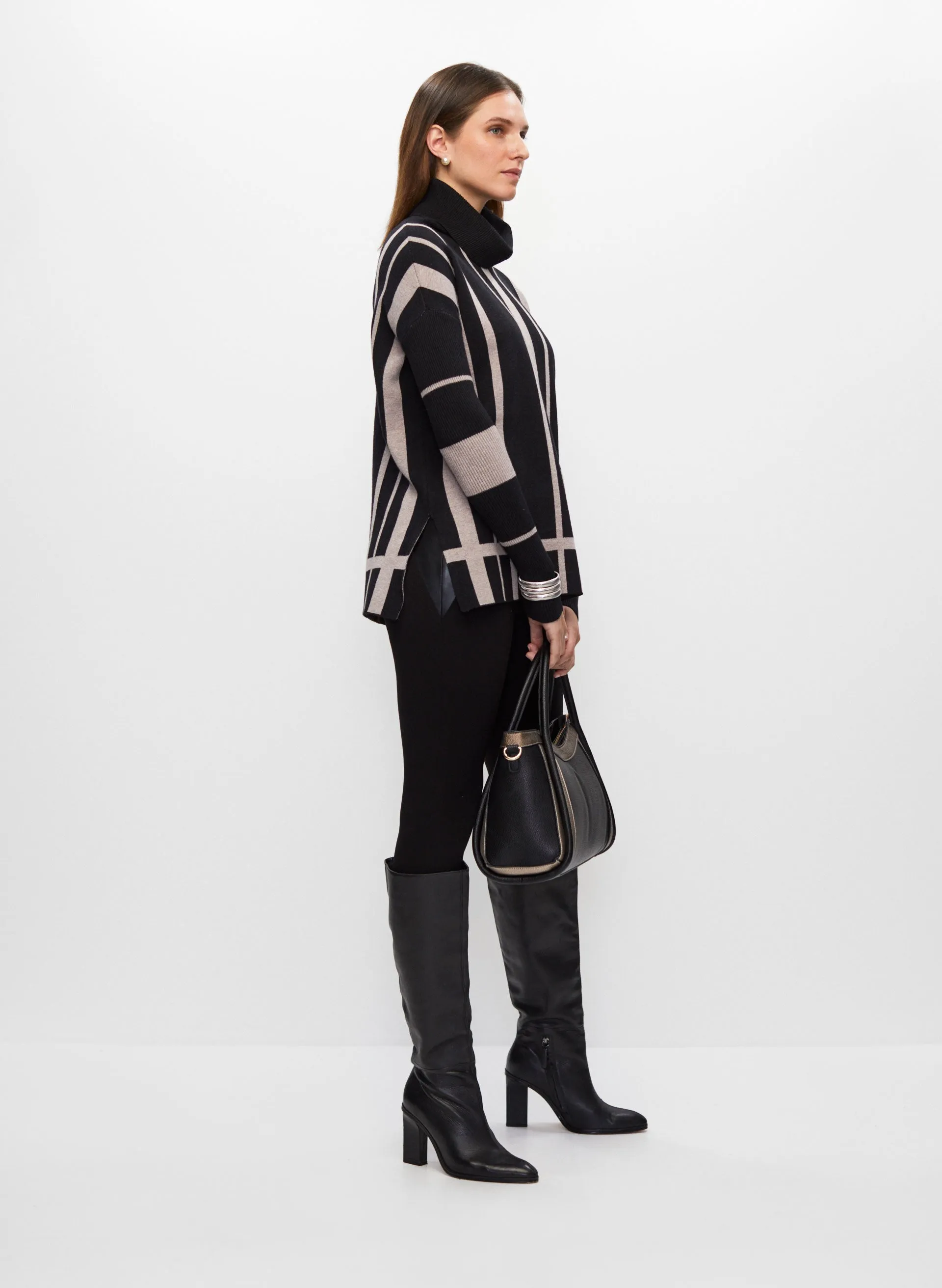 Frank Lyman - Striped Motif Sweater sold by Melanie Lyne product image thumbnail 5