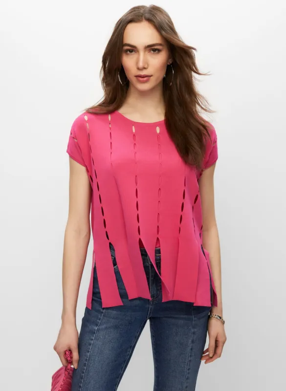 Fringe Detail Top sold by Melanie Lyne