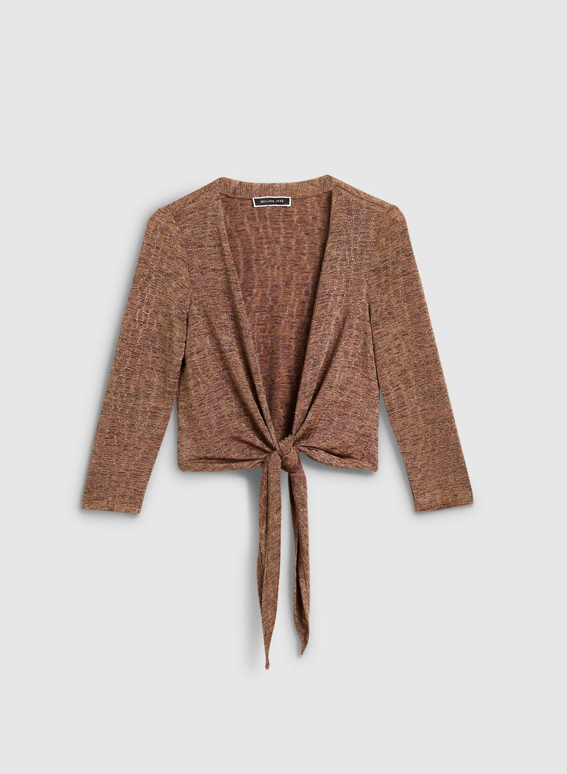 Tie Front Cardigan sold by Melanie Lyne product image thumbnail 4