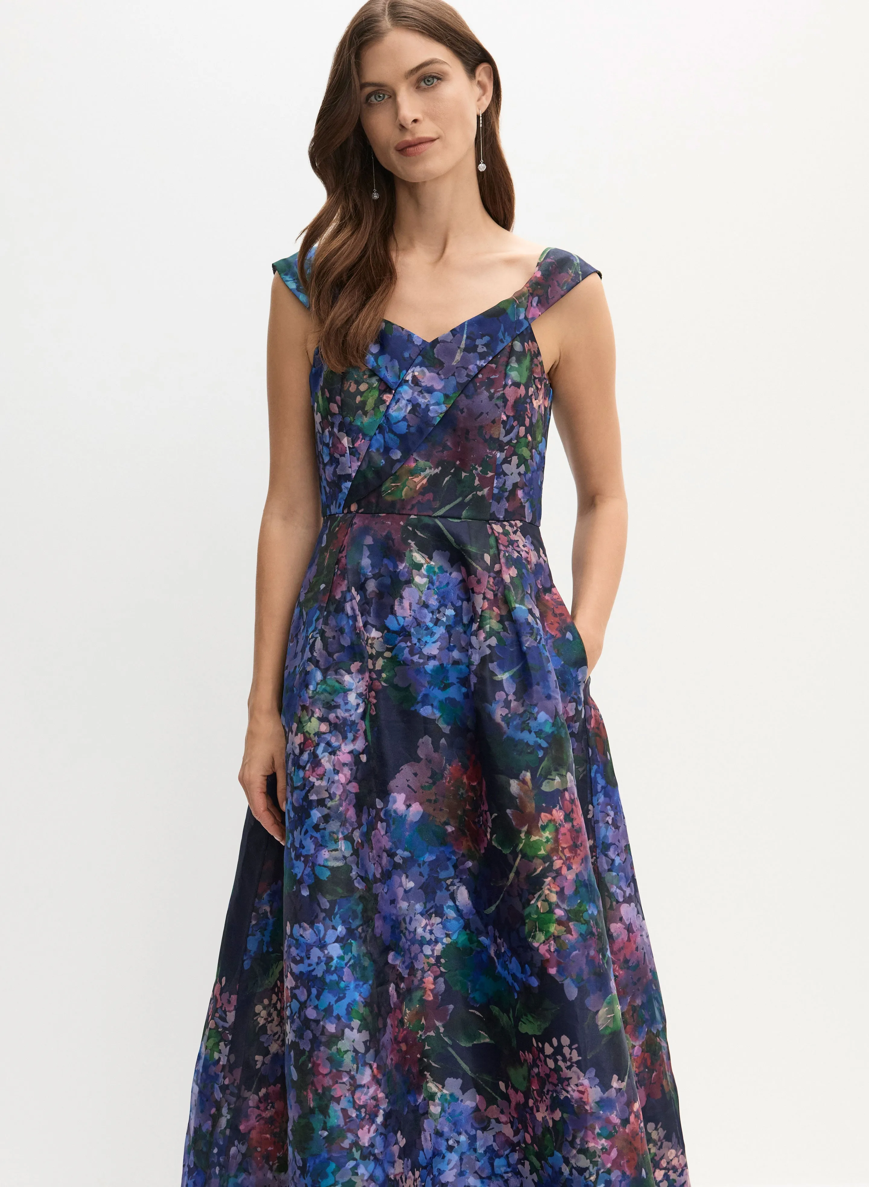 Floral Print Gown sold by Melanie Lyne product image thumbnail 3