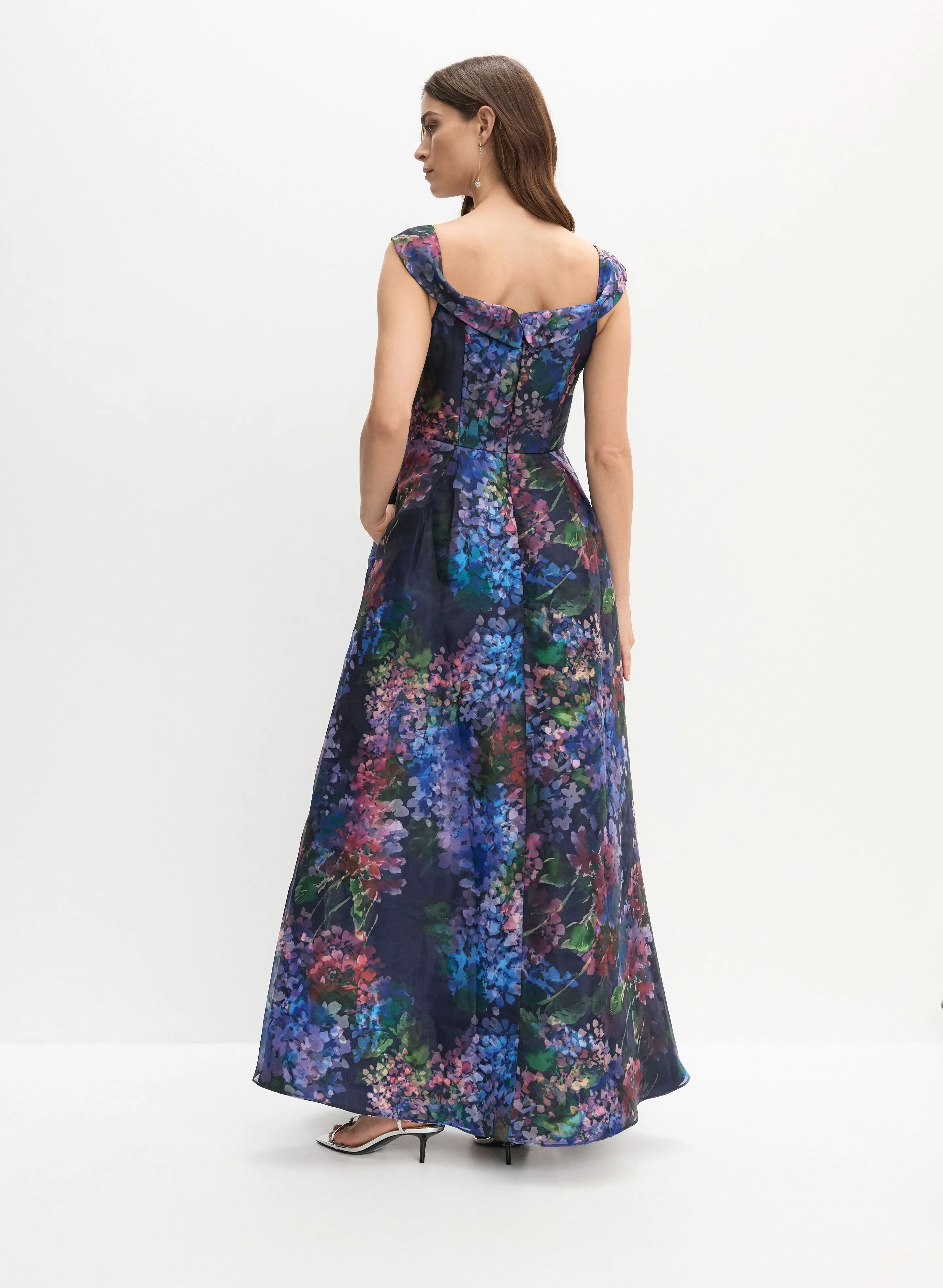Floral Print Gown sold by Melanie Lyne product image thumbnail 4
