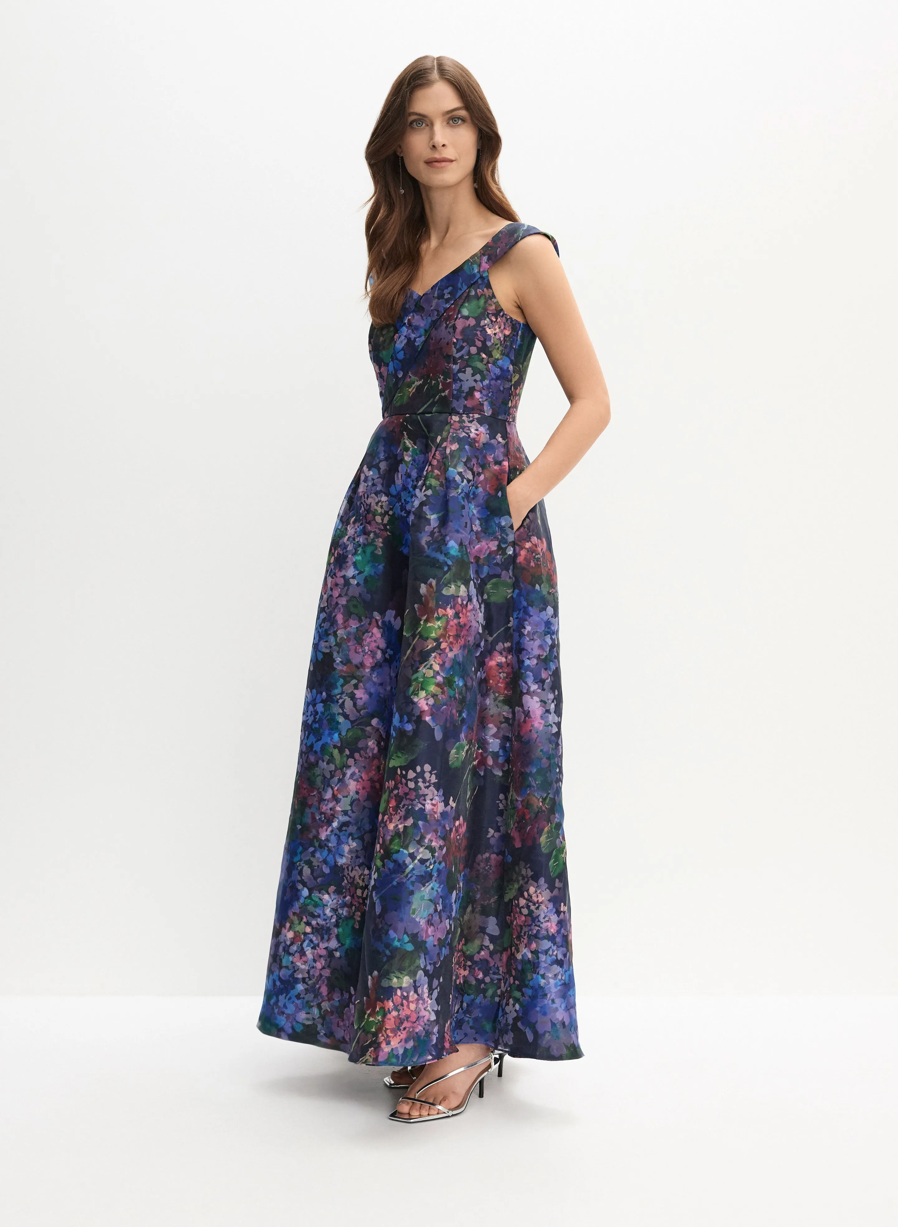 Floral Print Gown sold by Melanie Lyne product image thumbnail 2
