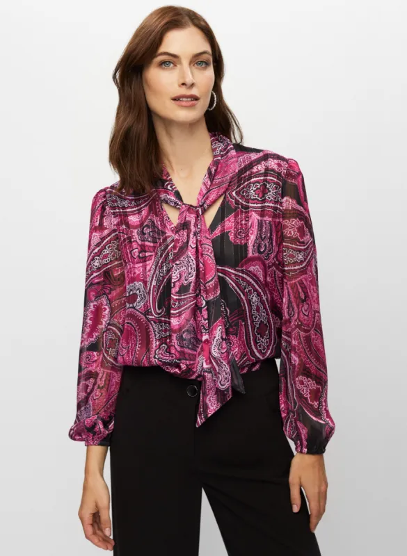 Tie Detail Chiffon Blouse sold by Melanie Lyne
