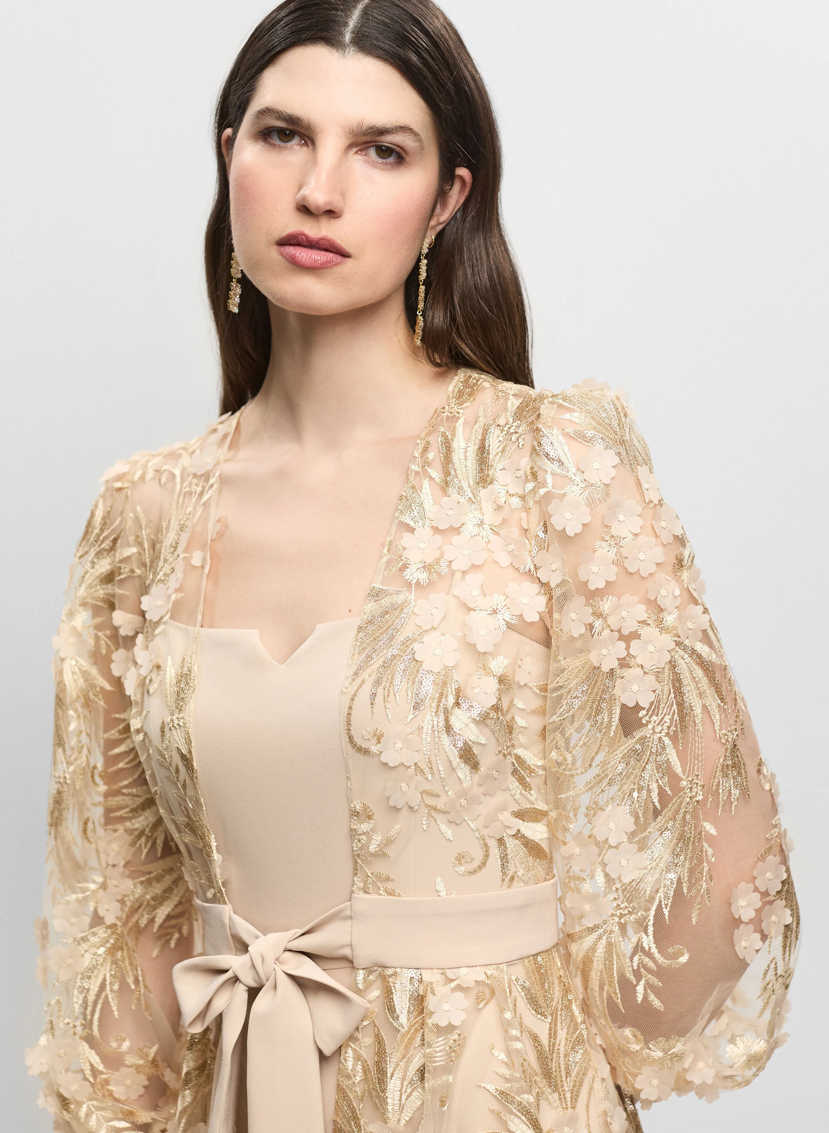 Lace Jacket & Jumpsuit Set sold by Melanie Lyne product image thumbnail 5