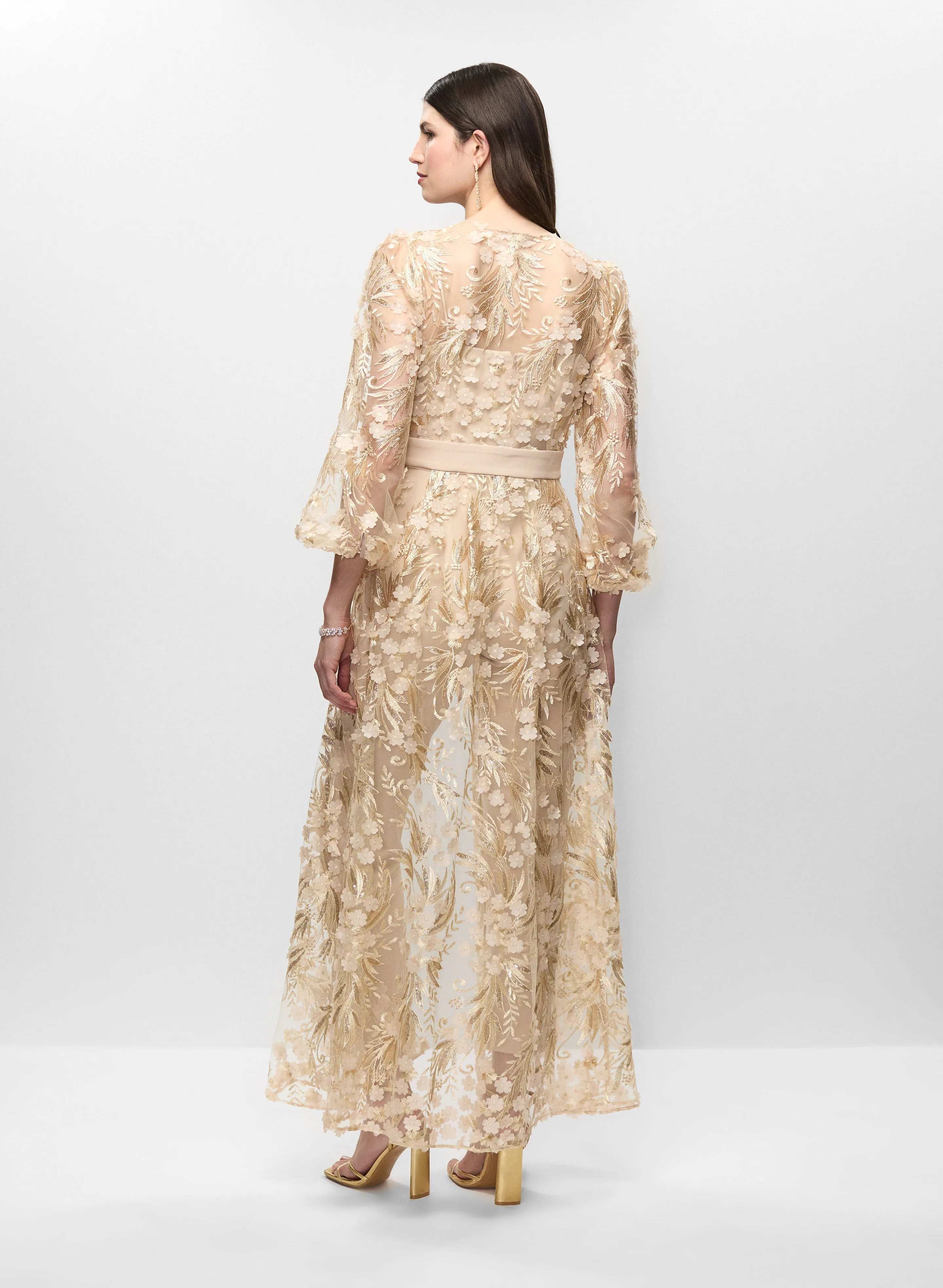 Lace Jacket & Jumpsuit Set sold by Melanie Lyne product image thumbnail 4