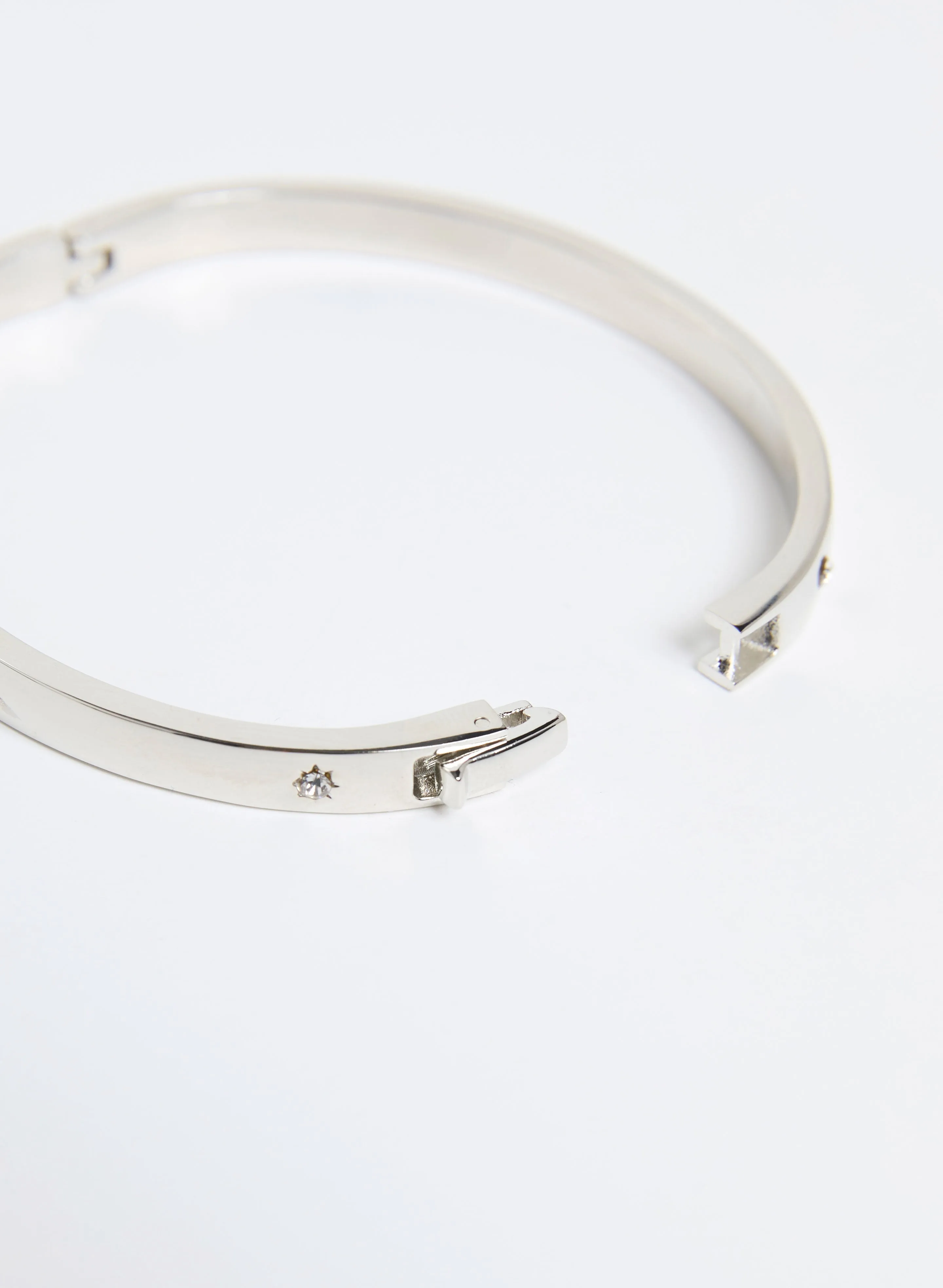 Crystal Insert Hinge Bangle sold by Melanie Lyne product image thumbnail 2